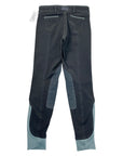 Dover Saddlery 'Wellesley' Breeches in Grey/Seafoam - Women's 24