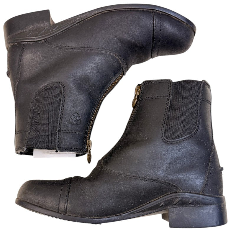 Ariat 'Scout' Kid's Zip Paddock Boots in Black