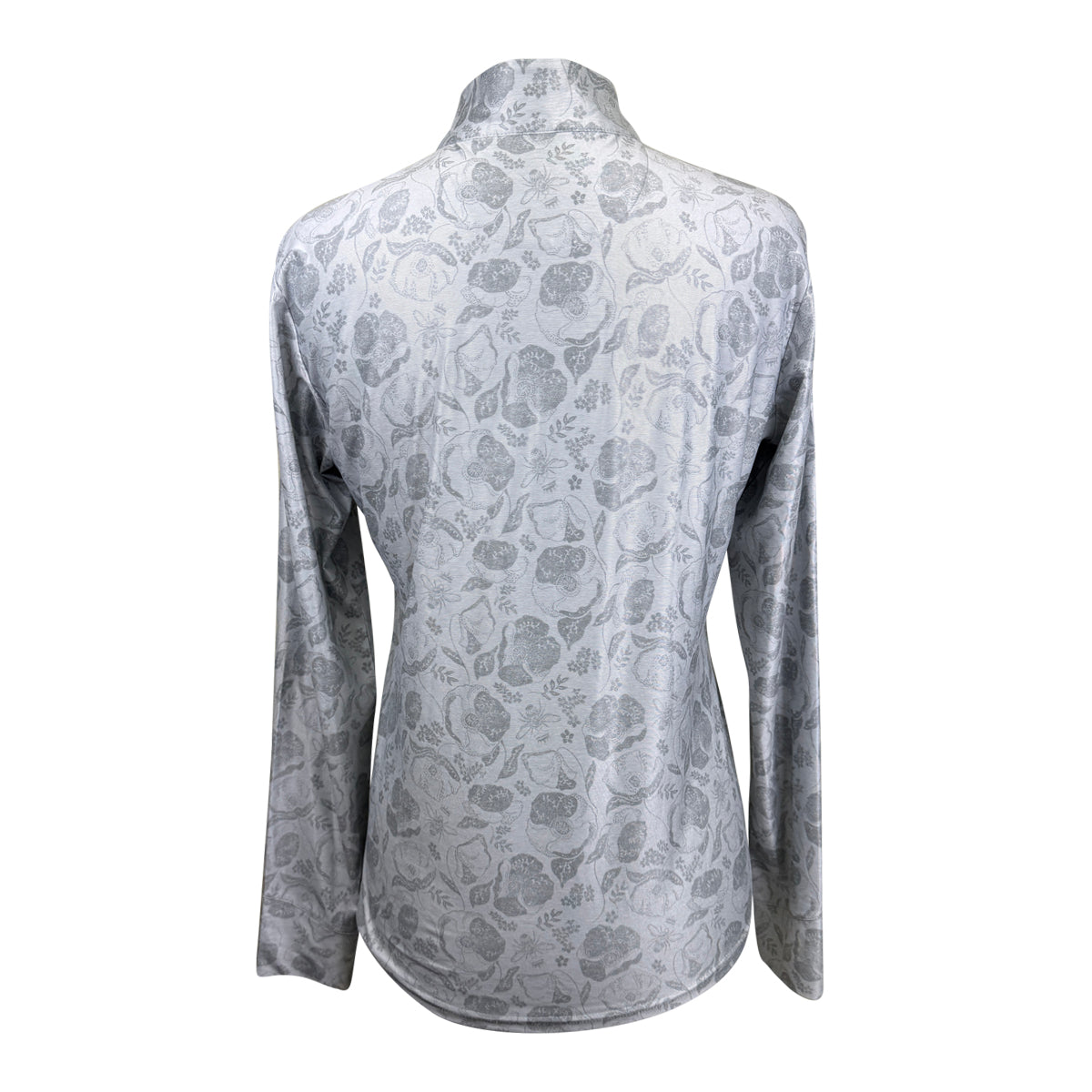 SanSoleil Sun Shirt in Grey Floral