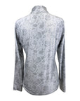 SanSoleil Sun Shirt in Grey Floral