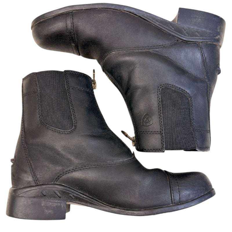 Ariat 'Scout' Kid's Zip Paddock Boots in Black