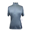 Kerrits Ice Fil Short Sleeve Shirt in Seafoam/Navy
