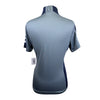 Kerrits Ice Fil Short Sleeve Shirt in Seafoam/Navy