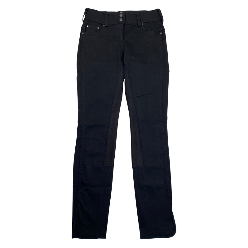 Goode Rider Denim Breeches in Black