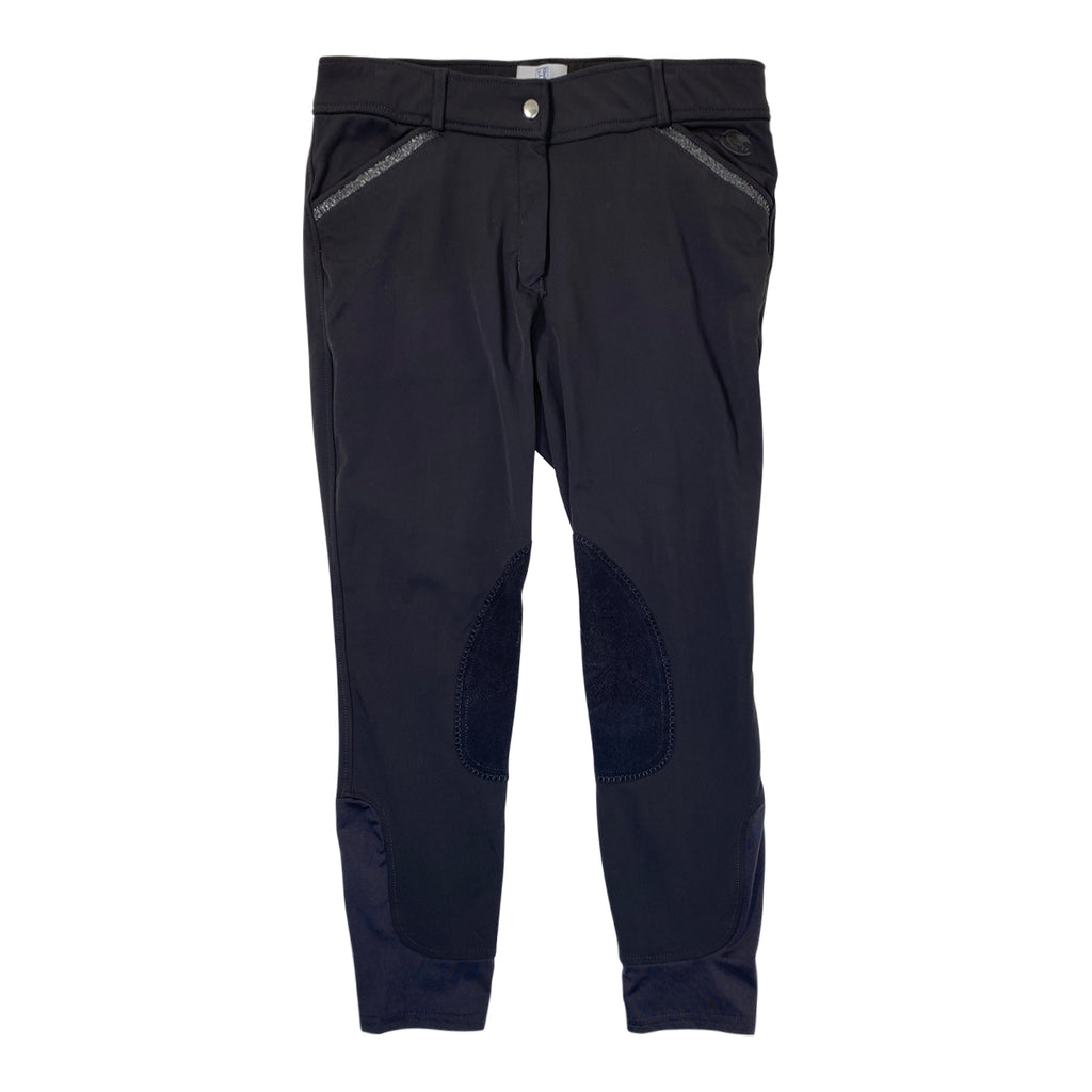 Smartpak 'Hadley' Knee Patch Breeches in Charcoal 