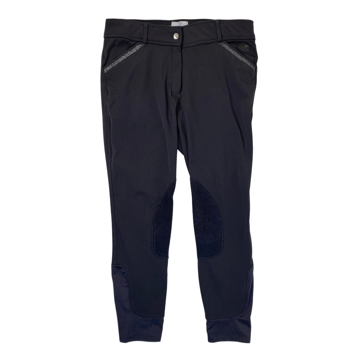 Smartpak 'Hadley' Knee Patch Breeches in Charcoal 