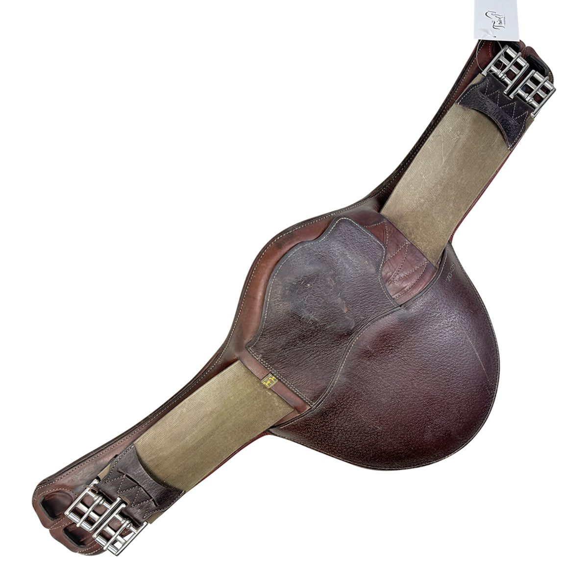 Devoucoux 'Chiberta' Belly Guard Girth in Brown