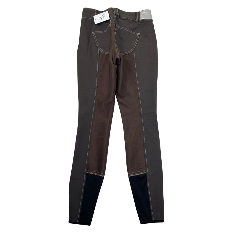 Goode Rider 'Pro Rider' Full Seat Breeches in Walnut