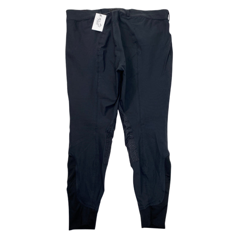 Dover Knee Patch Breeches in Black