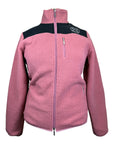 Free Ride Equestrian Teddy Fleece Zip Up in Mauve