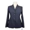 RJ Classics Blue Label Show Coat in Black Pinstripes