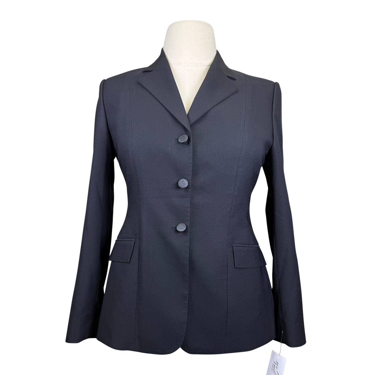 RJ Classics Blue Label Show Coat in Black Pinstripes