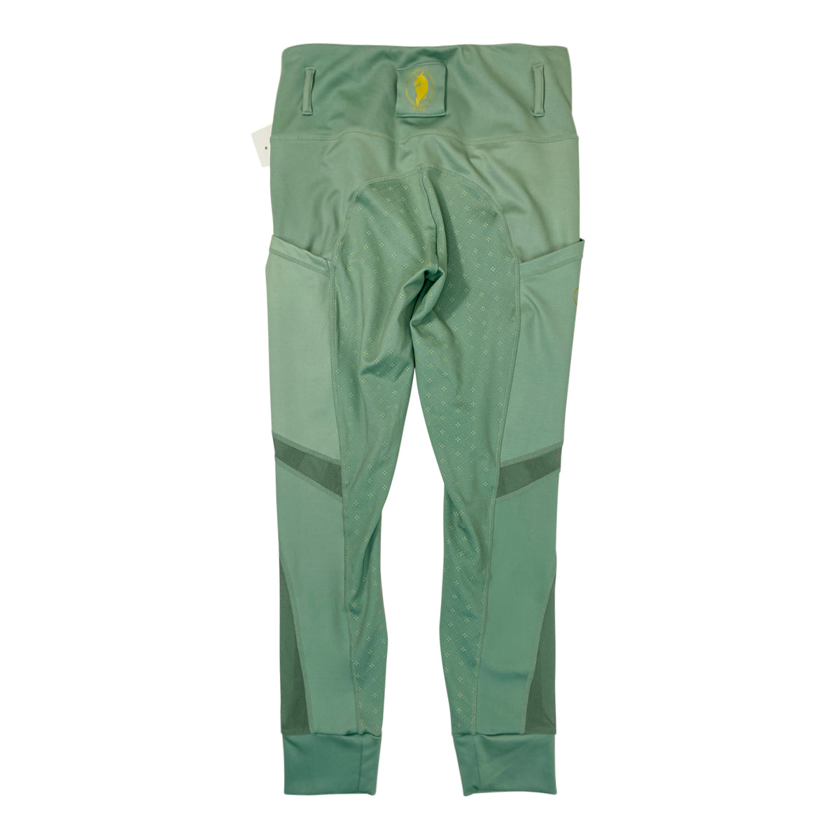 Sync Equestrian Full Seat Tights in Sea Green