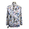 Kastel 1/4 Zip Long Sleeve Shirt in Seaside Abstract