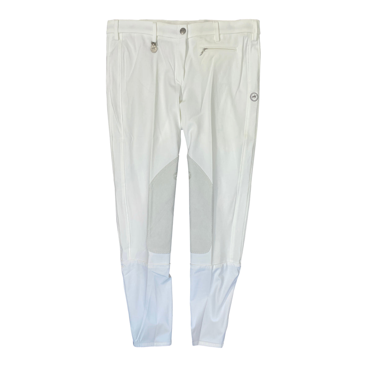Pikeur Prisca Knee Patch Breeches in White
