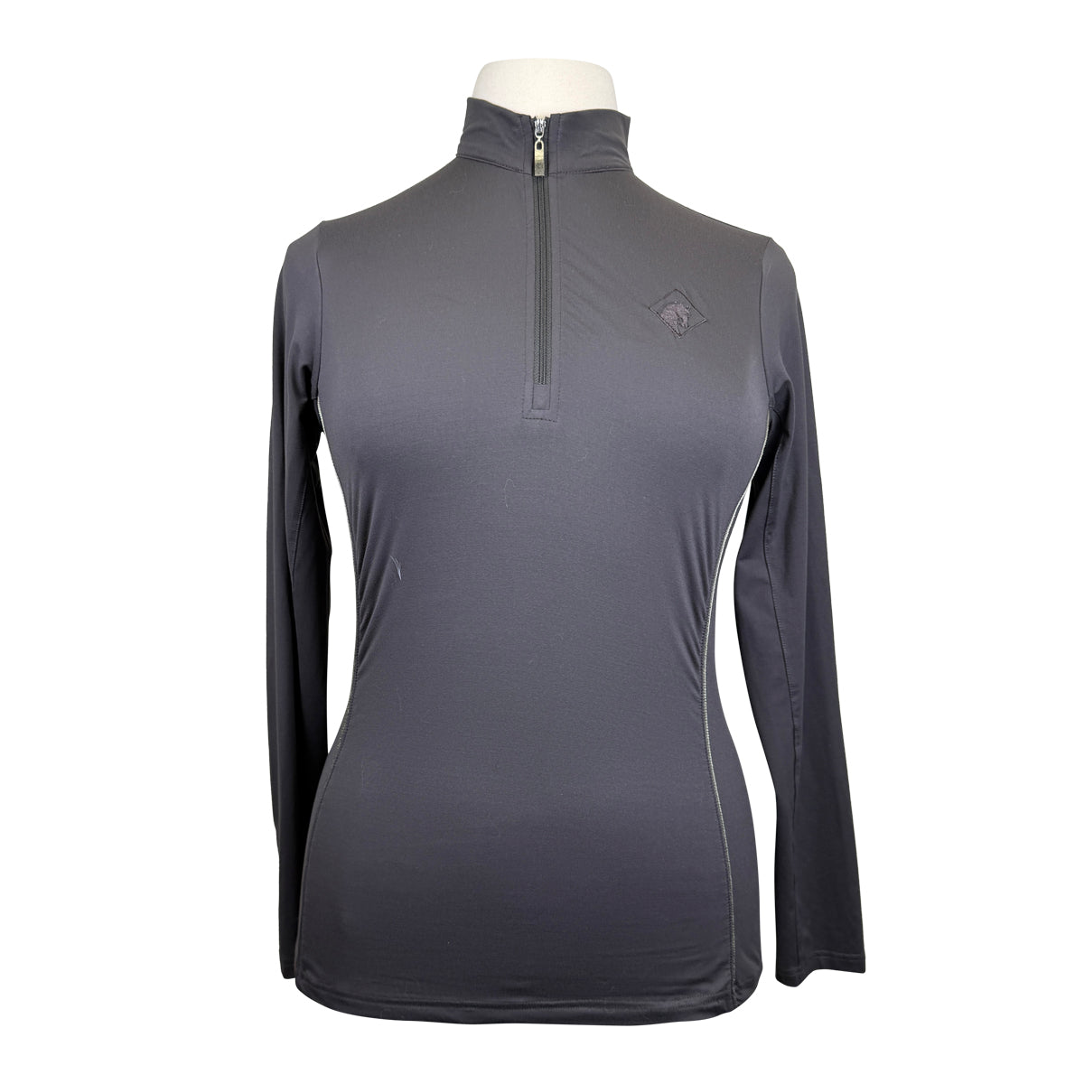 Arista Essential Solid Quarter Zip in Oak Bark