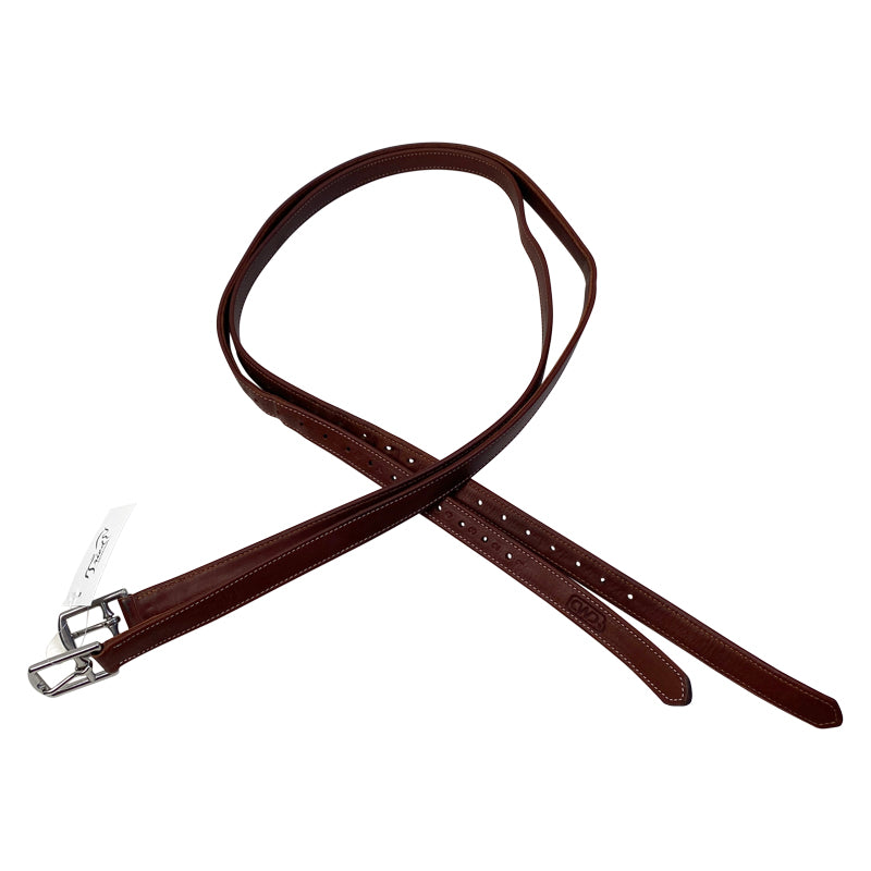 CWD Nylon Lined Stirrup Leathers in Brown