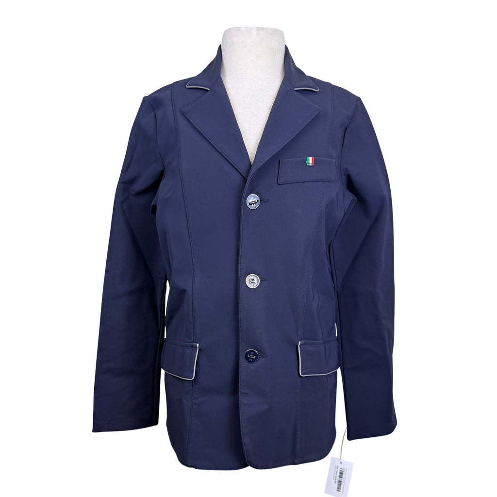 For Horses 'Cecilia Custom' Show Jacket in Navy/Grey