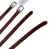 CWD Nylon Lined Stirrup Leathers in Brown