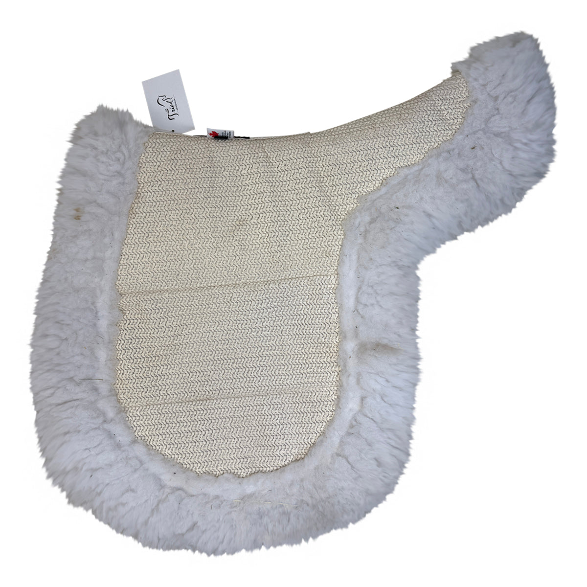 Ecogold CoolFit Hunter Saddle Pad in White