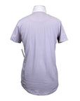 Essex Classics "Luna" Performance Short Sleeve Show Shirt in Soft Pink/White