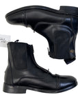 Equistar Zip Paddock Boots in Black