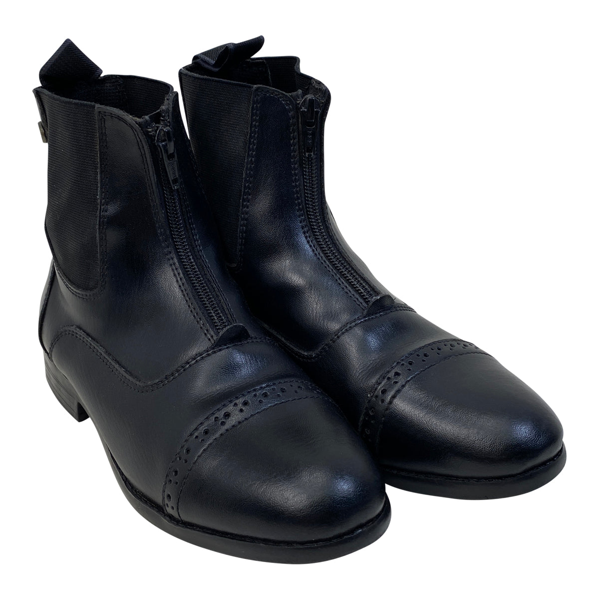 Equistar Zip Paddock Boots in Black - Children&#39;s 5