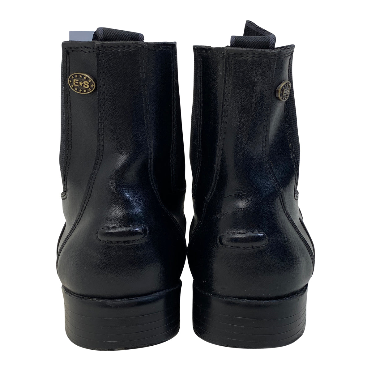 Equistar Zip Paddock Boots in Black