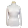 TKEQ 'Quinn' Zip Competition Shirt in White