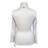 TKEQ 'Quinn' Zip Competition Shirt in White