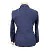 Back of RJ Classics 'Monterey' Orange Label Show Coat in Navy Herringbone - Women's 10R