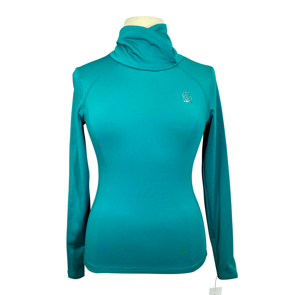 Cavallo Cowl Neck Sweater in Teal