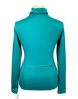 Cavallo Cowl Neck Sweater in Teal