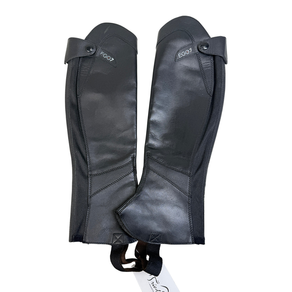 EGO7 'Lyra' Half Chaps in Black - XXS