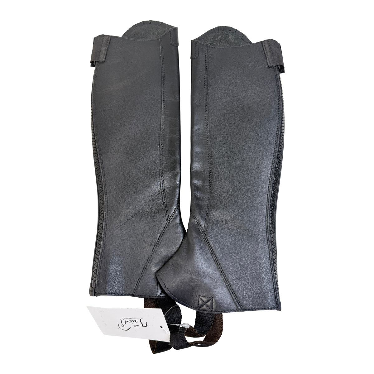 EGO7 'Lyra' Half Chaps in Black - XXS