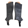 Dover Saddlery Perfect Profile Leather Half Chaps in Black