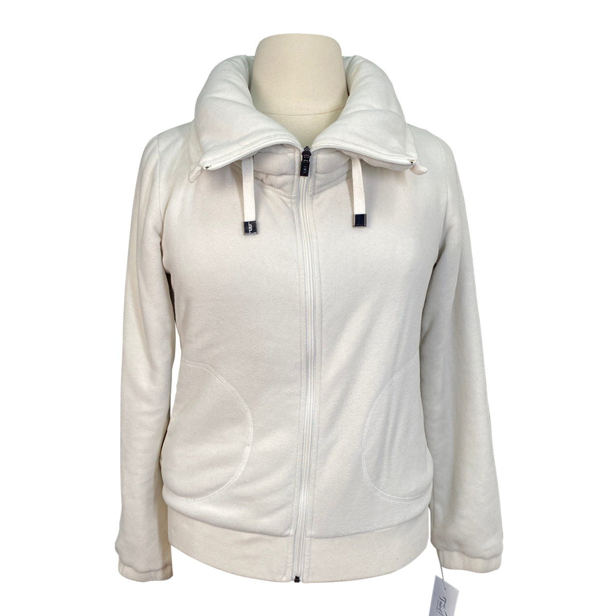 AA Platinum Full Zip Fleece Jacket in Cream