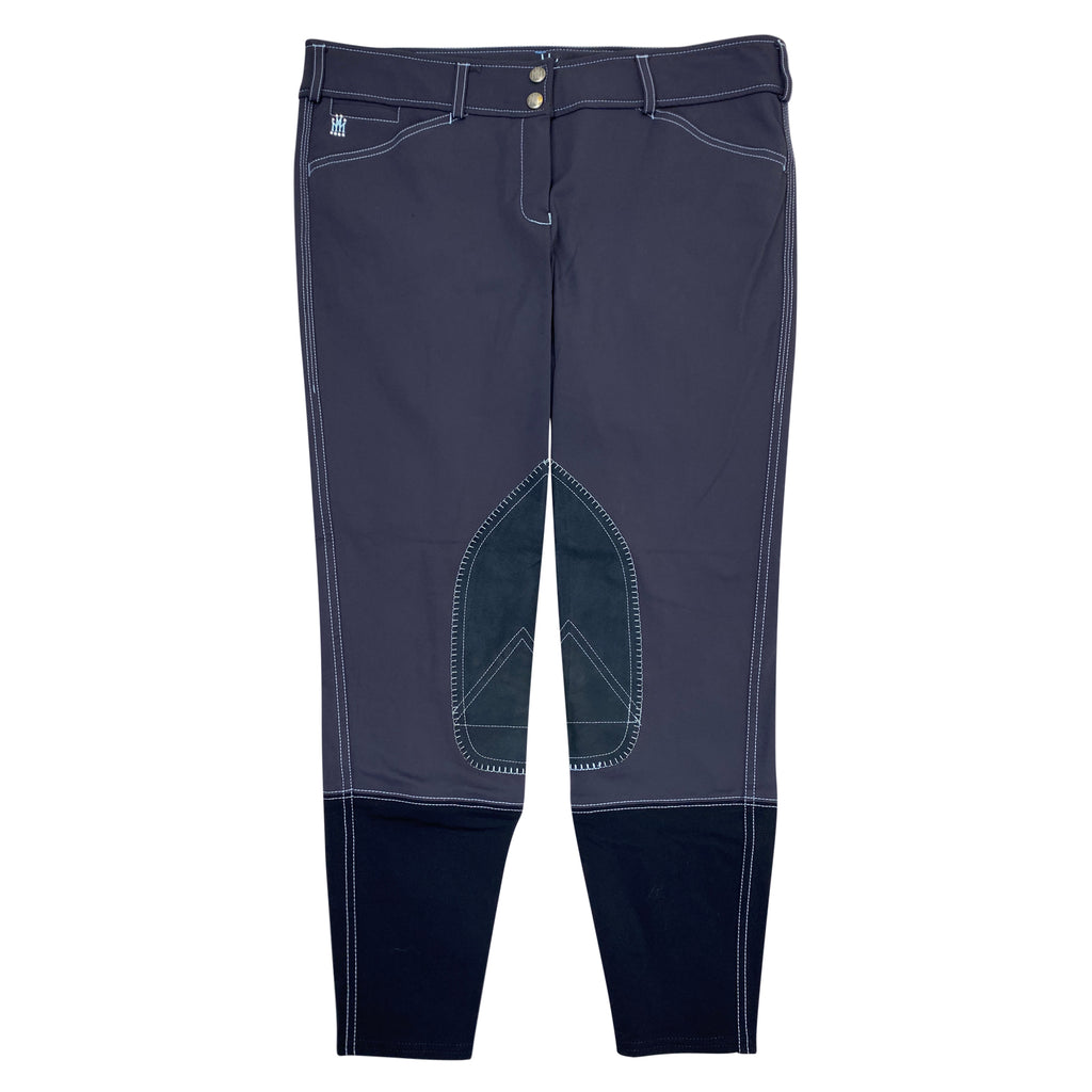 Mastermind 'Mindy' Breeches in Navy - Women's 32R