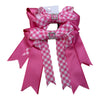Ballerina Bows Show Bows in Pink Plaid
