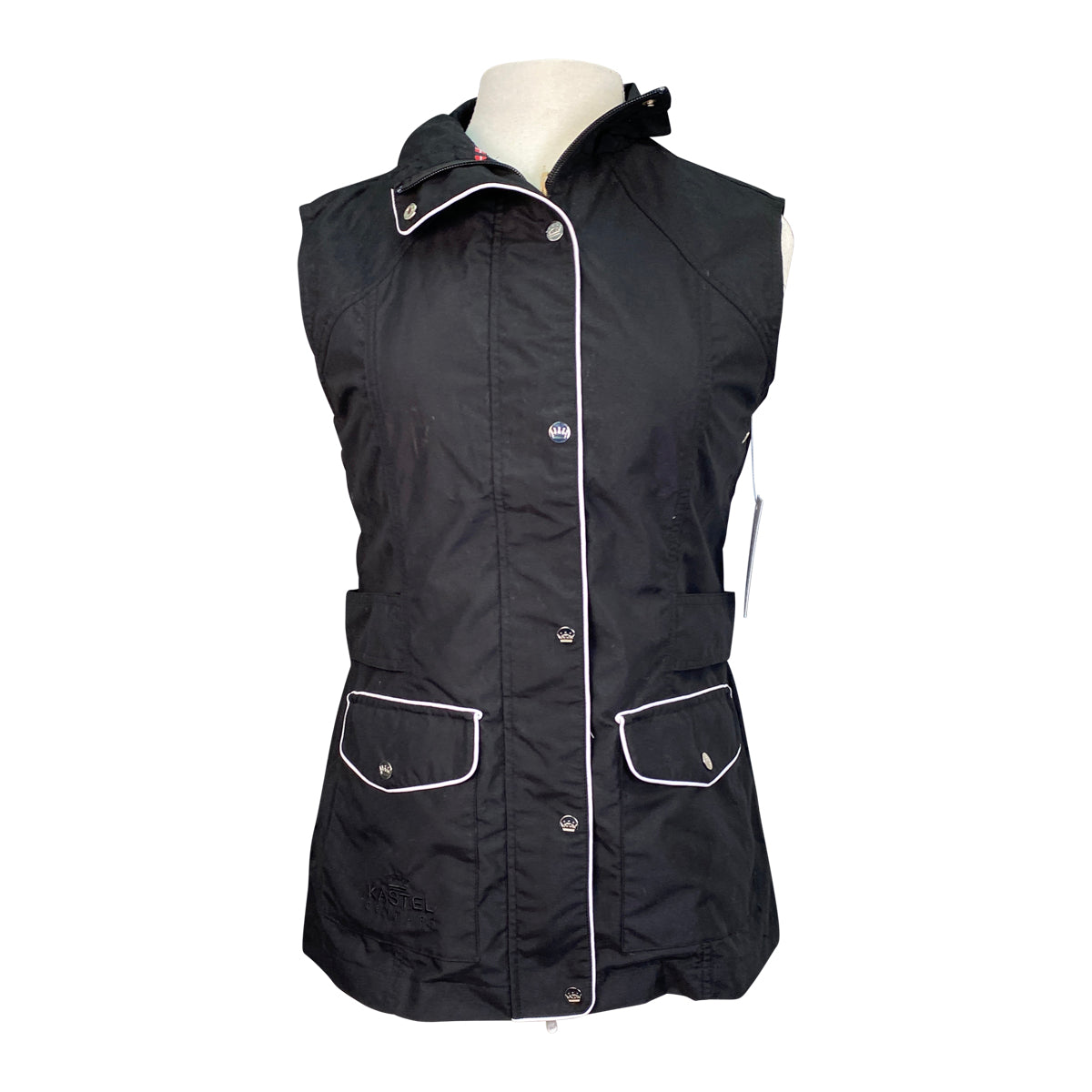 Kastel Christine Vest in Black