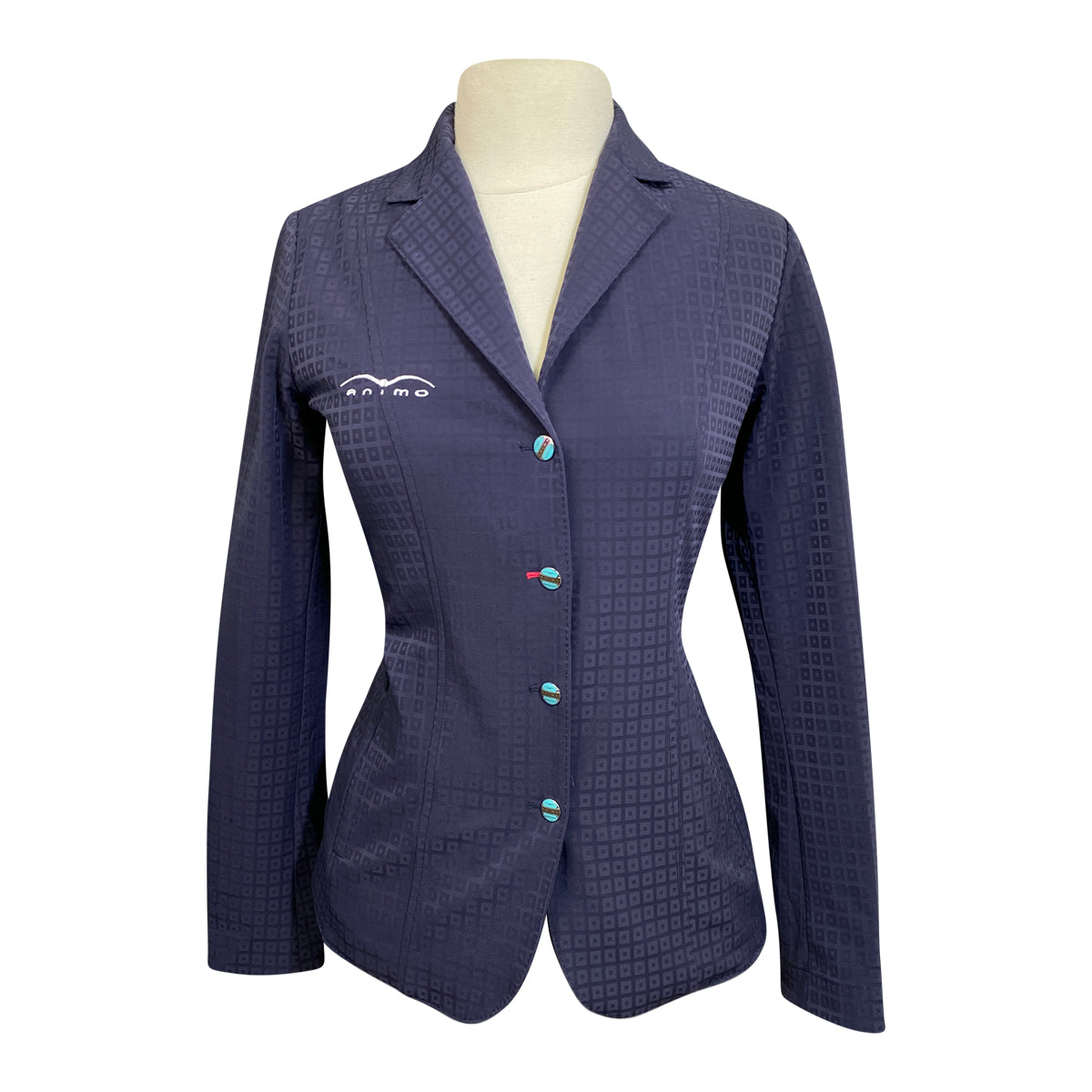 Animo &#39;Evo&#39; Competition Jacket in Navy Geo Tile