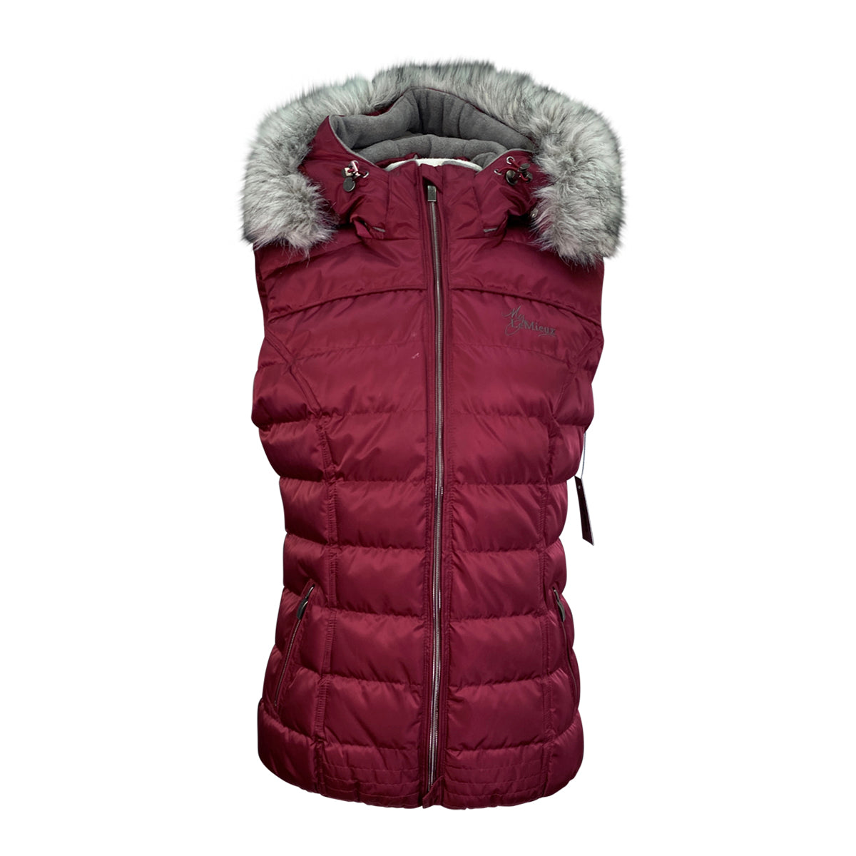 LeMieux Shiroma Bomber Vest in Bordeaux