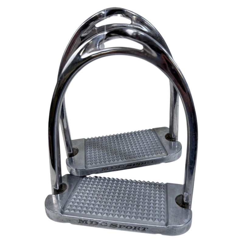 MDC 'S Classic' Stirrups in Stainless Steel - 4.75"