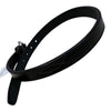 Tory Leather Fancy Stitched Belt in Black