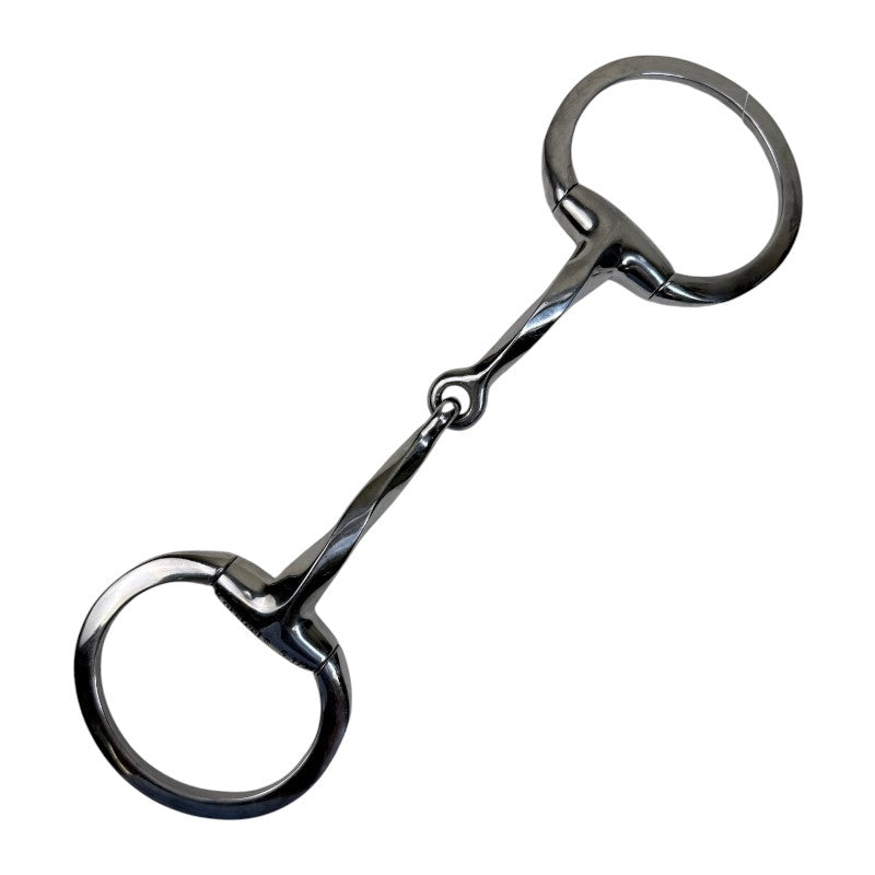 JP Korsteel Jointed Slow Twist Eggbutt Snaffle Bit