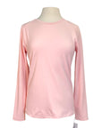 Hannah Childs 'Harper' Long Sleeve Tech Tee in Blush - Women's Small