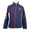 Ariat Team Softshell Jacket in Navy/Red