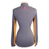 Kastel 'Charlotte' Sun Shirt in Grey/Orange - Women's XS