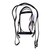 Nunn Finer Bridle w/ Rubber Reins in Black