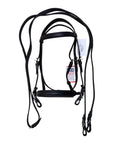 Nunn Finer Bridle w/ Rubber Reins in Black